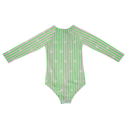Little Girls Cabana Rashgaurd
